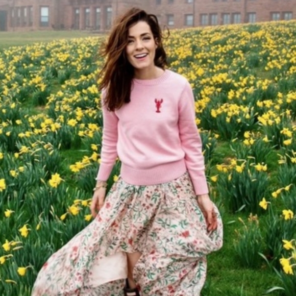 Kiel James Patrick Fresh Catch Lobster Sweater Pink Red Small Or Medium! Rare! - Picture 9 of 9